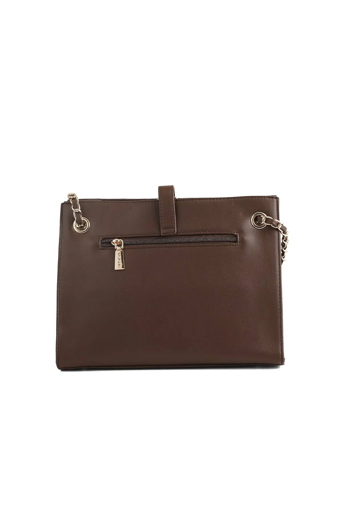 Baguette Shoulder Bags B14945-Coffee