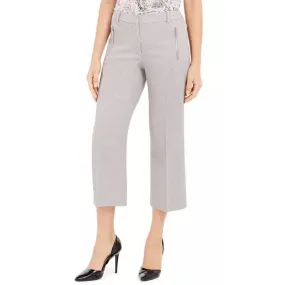 Calvin Klein Zipper Pocket Cropped Twill Pants