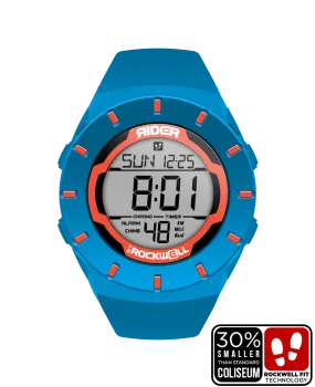 Coliseum Fit™ Forum (Shark Blue/Orange) Watch