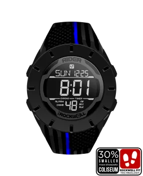 Coliseum Fit™ Forum - Thin Blue Line Assault Edition (Phantom Black) Watch