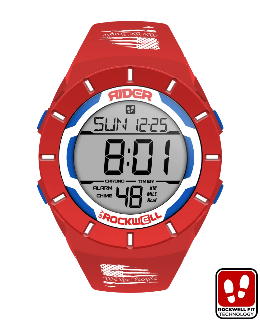 Coliseum Fit™ We The People Edition (Red/White/Blue) Watch