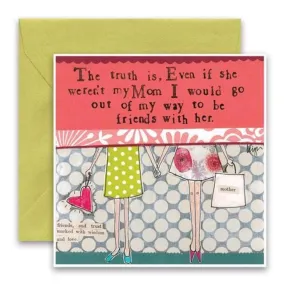 CURLY GIRL DESIGNS - MOM CARD