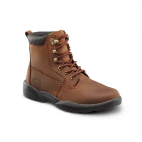 Dr. Comfort Men's Boots - Boss - Chestnut