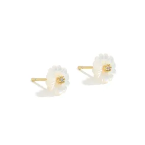 Gold Delancy Studs