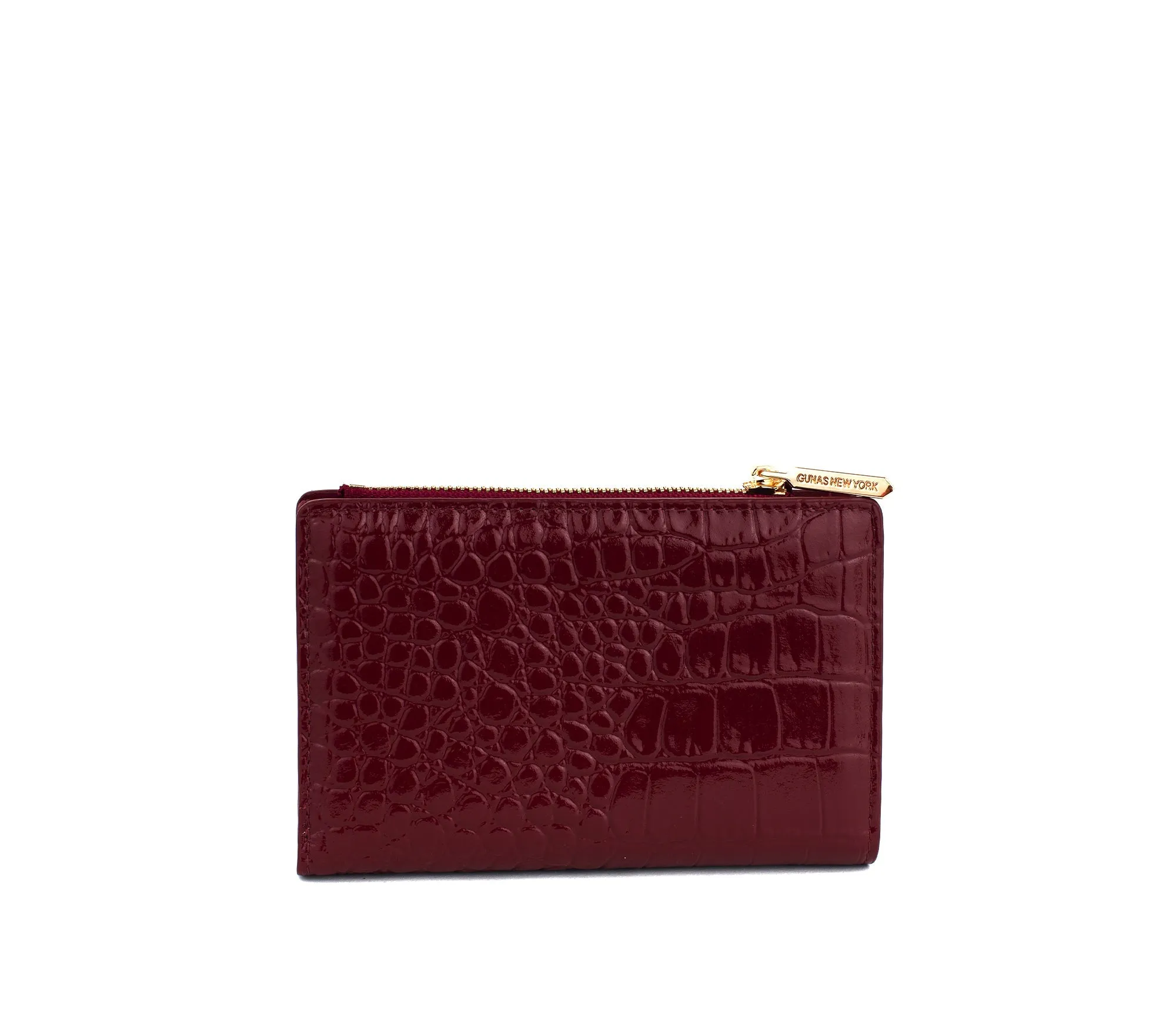 Gunas New York Madison Cherry Vegan Leather Wallet