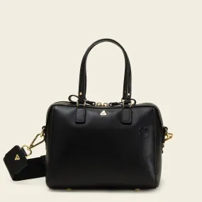 Iris Handbag - Scattered Flower Black