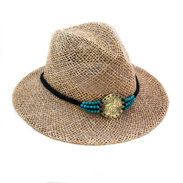 Kenny K - Braided Hat Band with Medallion