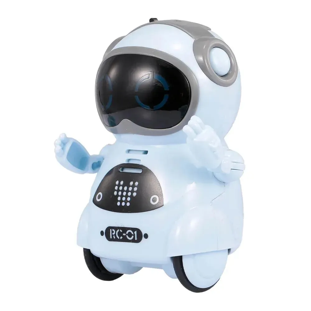 Pocket Robot Talking Interactive Dialogue Voice Recognition Record Singing Dancing Telling Story Mini Robot Toy