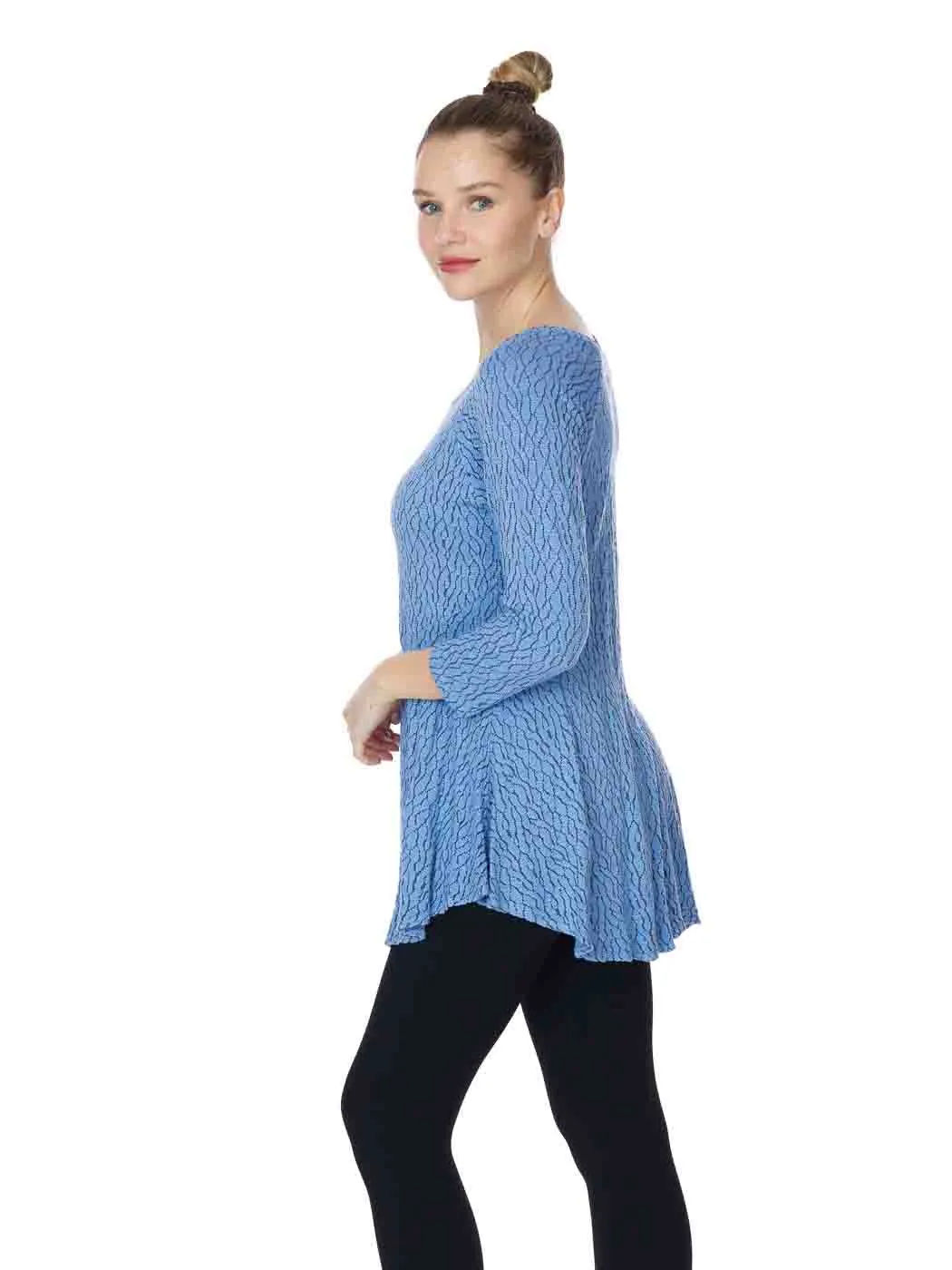 Tianello  "Sequoia" Jacquard Knit "Sochie" Tunic