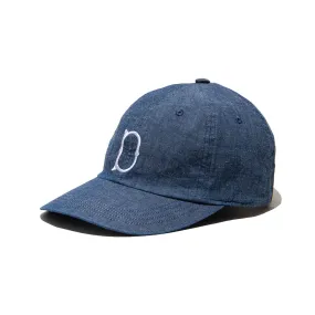 WASH DENIM UNION CAP - Blue